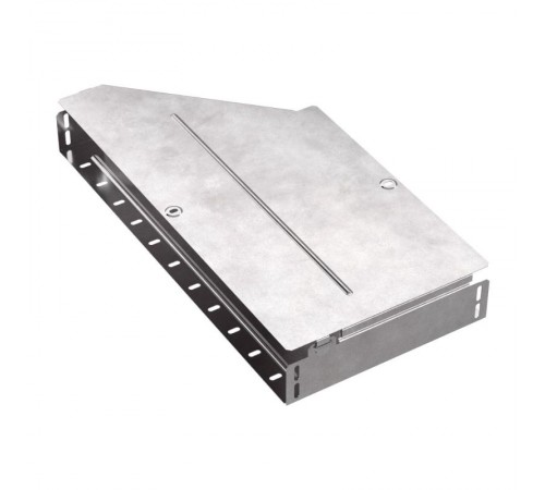 Переходник правый с крышкой Стандарт 600х400х80   PR16.0734  Промрукав