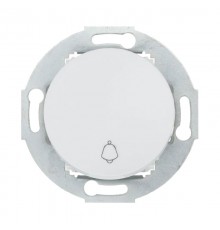 Выключатель-кнопка одноклавишный (схема 1T) 10А, 250В (белый) Vintage  880504-1  Ecoplast