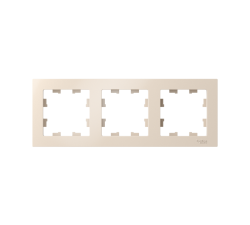 AtlasDesign Бежевый Рамка 3-ая, универсальная  ATN000203  SE