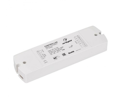 Контроллер SMART-K14-MULTI (12-24V, 5x4A, RGB-MIX, 2.4G)  023822  Arlight