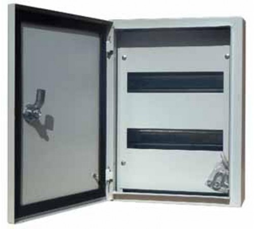 Корпус метал. навесной 400х300х120 24 мод. IP54 ЩРН-24  30251DEK  DEKraft