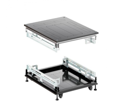 Крыша основание преперфорированные IT-CQE 800x800, RAL9005  RBIT808F  DKC