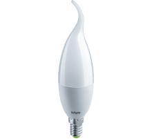 Лампа светодиодная LED 8,5Вт Е14 230В 2700К NLL-FC37-8.5-230-2.7K-E14-FR свеча на ветру матовая  61330  Navigator
