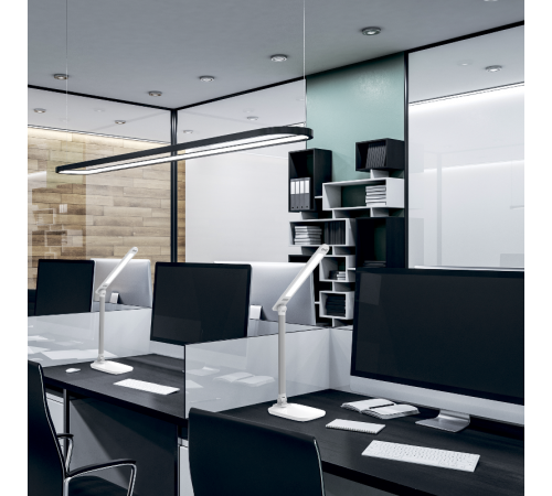 Светильник настольный Qplus GTL504 10W 590lm 3000-6000K 170-265V белый диммируемый USB LED 1/8/16  GT5041  Gauss