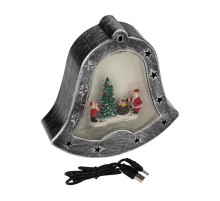 Декоративный светильник Колокольчик с эффектом снегопада  501-068  NEON-NIGHT