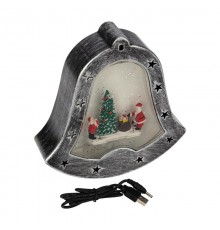 Декоративный светильник Колокольчик с эффектом снегопада  501-068  NEON-NIGHT