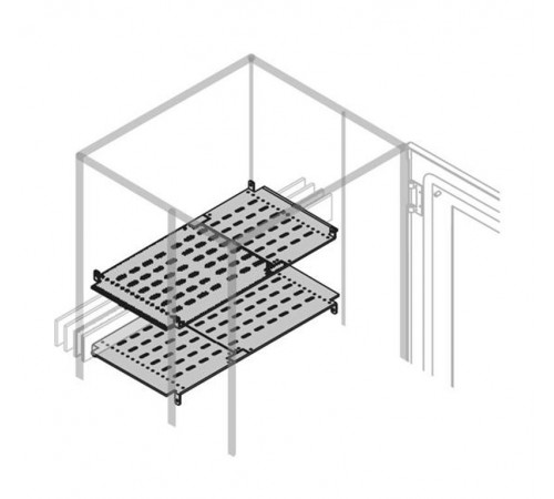 Перегородки фронт.сист.шин H300ммW1000мм1STQ008546A0000  ABB