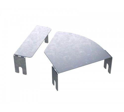 Крышка д/угла гор.изм.CPO 0-45° осн.200, горячеоцинкованный  38012HDZ  DKC