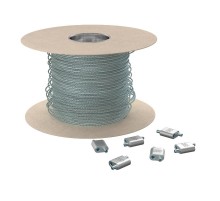 Комплект QWT 1.5 Set 1 G 1,5х25000 с 20 тросовыми фиксаторами ( QWT 1.5 Set 1 G 1,5х25000 )  1450094  OBO Bettermann