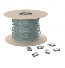 Комплект QWT 1.5 Set 1 G 1,5х25000 с 20 тросовыми фиксаторами ( QWT 1.5 Set 1 G 1,5х25000 )  1450094  OBO Bettermann