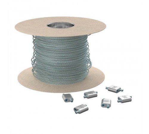 Комплект QWT 1.5 Set 1 G 1,5х25000 с 20 тросовыми фиксаторами ( QWT 1.5 Set 1 G 1,5х25000 )  1450094  OBO Bettermann