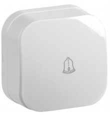 ВСс20-1-0-ХБ Выключ. 1-кл. самовозв. о/у 10А GLORY белый  EVH14-K01-10  IEK