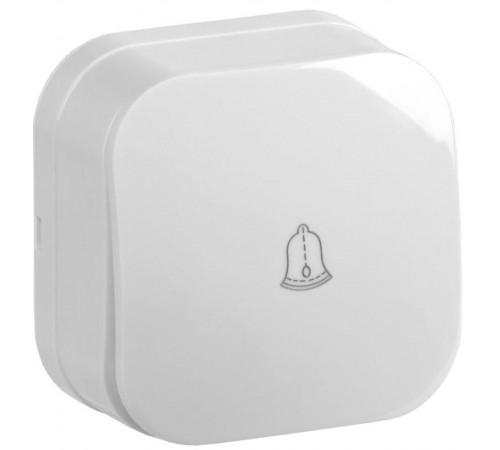 ВСс20-1-0-ХБ Выключ. 1-кл. самовозв. о/у 10А GLORY белый  EVH14-K01-10  IEK