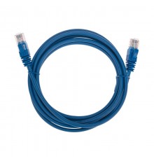 Патч-корд U/UTP, CAT 5e, RJ45-RJ45, 26AWG, LSZH, синий, 2м REXANT  02-0104-2  REXANT