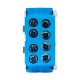 Клемма распределительная КСР с двойным винтом 2x35/2x25 синяя PROxima  ksr-2.35-2.25-blue  EKF