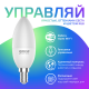Лампа светодиодная Smart Home RGBW E14 C37 5 Вт 2700-6500K 1/10/100  1190112  Gauss