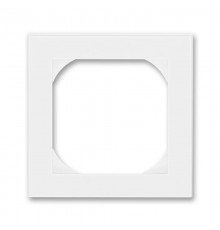 ABB Levit Белый / белый Рамка одинарная 55х55 для механизмов BJE  3901H-A05510 03  2CHH015510A4003  ABB