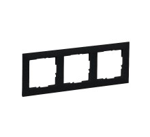 SUNO Рамка декоративная универсальная 3-постовая Цвет "Антрацит"  721523  Legrand