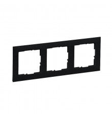 SUNO Рамка декоративная универсальная 3-постовая Цвет "Антрацит"  721523  Legrand