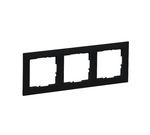 SUNO Рамка декоративная универсальная 3-постовая Цвет "Антрацит"  721523  Legrand