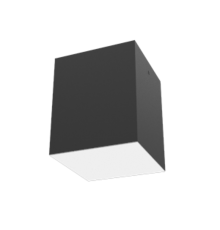 Светодиодный светильник DL-Box накладной 24 Вт 3000 К 140x140x170 мм RAL9005 черный муар с рассеивателем опал  V1-R0-90819-20000-2002430  VARTON