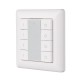 Панель Knob SR-KN9550K8-UP White (KNX, DIM)  021370  Arlight