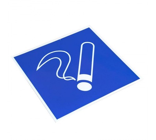 Наклейка "Место курения" D03 (200х200мм.) EKF PROxima  an-4-04  EKF