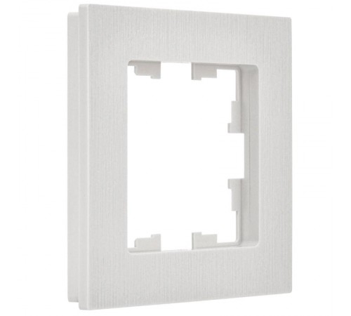 BRITE Рамка 1-ая РУ-1-Бр белый рифленый  BR-M12-51-K01  IEK