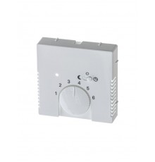 Плата центр. (накладка) для мех. терморег. (термостата) 1095 U, 1096 U, серия solo/future, цвет davos/альп. белый  1710-0-3569   2CKA001710A3569  A