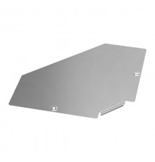 Крышка угла горизонтального 90 градусов Стандарт INOX (AISI 304) 300  PR16.3519  Промрукав