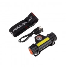 Фонарь-трансформер заряжаемый NEW AGE налобный/автомобильн. с торцевым магнит., дальний/ближ. свет, регулируемый поворот, 2000 мАч  75-7839  REXANT