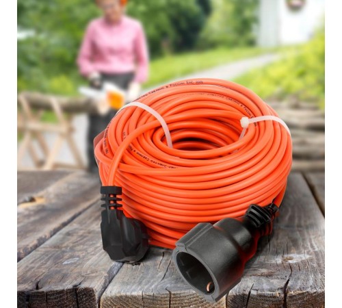 Удлинитель силовой ЭРА UPx-1e-3x0.75-30m-IP44 в бухте c/з 1 гн 30м ПВС 3х0.75  Б0046812  ЭРА