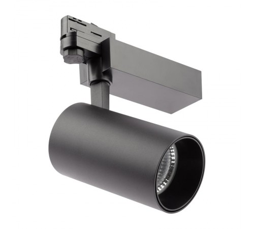 Светильник светодиодный трековый трёхфазный SТR-30-36-30K-B40 узкий луч 3000K черный  Б0049780  ЭРА