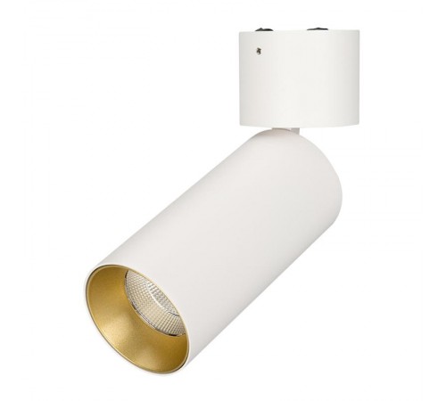 Светильник SP-POLO-SURFACE-FLAP-R65-8W Day4000 (WH-GD, 40 deg)  027529  Arlight