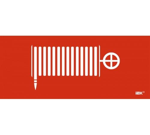 Этикетка самокл. 330х140мм "Пож. кран"  LPC10-1-33-14-PKRAN  IEK