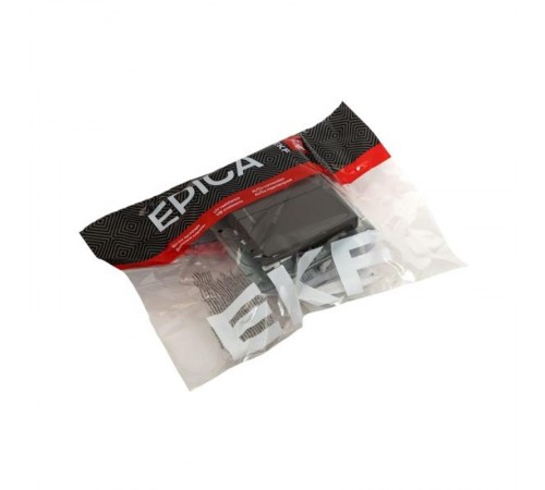 Механизм выключателя, двухклавишный, с подсветкой, мокко Эпика  UP1-SWM-24 EKF