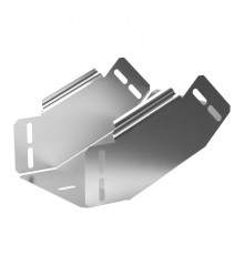 Угол вертикальный внутренний 45 градусов Стандарт INOX (AISI 304) 150х80  PR16.3146  Промрукав