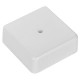 Коробка распределительная КМ для о/п 75х75х28мм белая  UKO10-075-075-028-K01-E  IEK