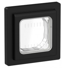 FLITE Рамка 1-местная IP55 Рпро-1-55-ФлЧ черный  FI-M10-32-55-K02  IEK