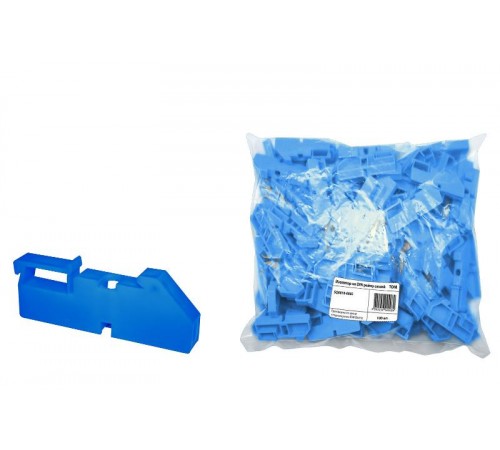 Изолятор на DIN рейку синий   SQ0810-0002  TDM