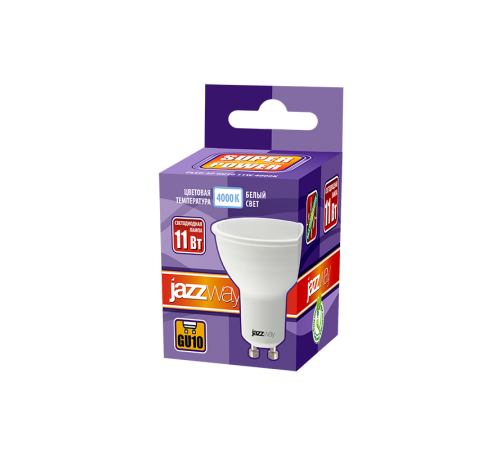 Лампа светодиодная PLED- SP GU10 11w 4000K-E  .5019485  Jazzway