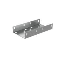 Соединительная пластина усиленная П-образная для лотка 50х500 мм "ПЛЮС" INOX304  SPUplus50-500 INOX304  КМ - профиль