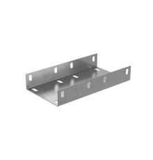 Соединительная пластина усиленная П-образная для лотка 50х100 мм "ПЛЮС" INOX304  SPUplus50-100 INOX304  КМ - профиль