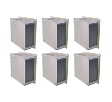 Светильник светодиодный Грильято ДОМИНО 40Вт 4000К IP20 (комплект из 6ти светильников)  LE-СВО-17-050-1259-20Д  LEDeffect