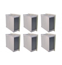 Светильник светодиодный ДВО Грильято Домино 40Вт 4000К IP20 (компл. 6 светильников и источник питания)  LE-СВО-17-050-0662-20Д  LEDeffect