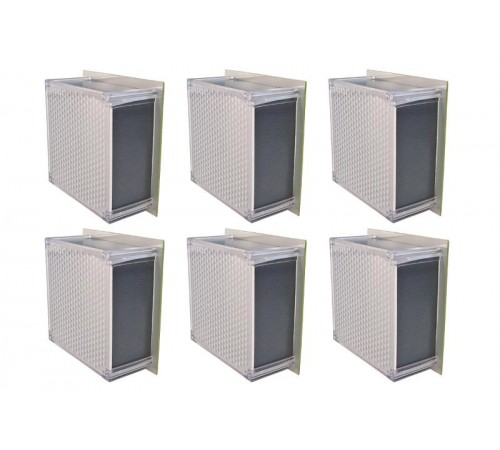 Светильник светодиодный Грильято ДОМИНО 40Вт 4000К IP20 (комплект из 6ти светильников)  LE-СВО-17-050-1259-20Д  LEDeffect