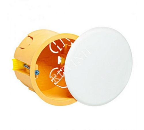 Коробка распределительная с/у D=80мм,Н=45мм не распростр.горение Тусо  10174НГ  Рувинил