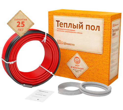 Кабель нагревательный "Warmstad" WSS 109,0 м/1530 Вт  100035665000  Теплолюкс