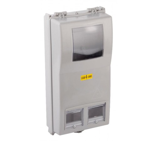 Щит учетно-распределительный пластиковый навесной ЩУРн-П 3/8 IP54 (485х240х140)  Б0050593  ЭРА