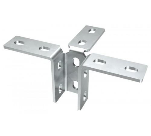 Соединитель угловой трехсторонний для STRUT-профиля HDZ  CSE10-UT-HDZ  IEK